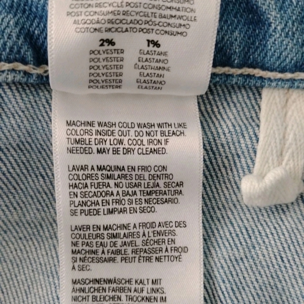 Mother Jeans Hustler Patch Pocket Ankle Women's Size 34 - Picture 8 of 9